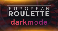 European Roulette - Dark mode